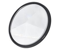 Filtro de Lente de Cámara, Filtro de Pentaprisma de 77 Mm Prisma de Efecto Especial Cantidad de Sujeto Variable Filtro de Lente de Fotografía para Cámara SLR Digital