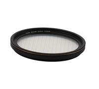 Filtro de Lente de Cámara, Filtro de Rayas Efectos de Rayas Doradas Compactos Vista Clara con Estuche de Almacenamiento para Película (52mm)