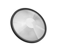 Filtro de Lente de Cámara Halo en Espiral, Filtro de Lente de Efectos Especiales de Vidrio óptico para Lente de Cámara, Accesorios de Fotografía (72MM)