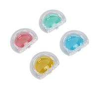 Filtro de Lente de Cámara, Juego de Filtros de Lente de Protección Profesional de 4 Colores, Filtro de Lente de Cámara Colorido Portátil de PVC para Cámara Mini12, Fotografía