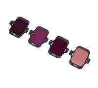 Filtro de Lente de Cámara ND, Filtros ND8 ND16 ND32 ND64, Compatibilidad Profesional Transparente, Paquete de 4 para Reemplazo