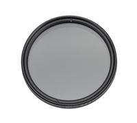 Filtro de Lente de Cámara ND2-ND400 Ajustable, Marco Giratorio, Vidrio a Prueba de Golpes, Marco de Aleación de Aluminio, para Filtro de Densidad Ajustable, Materia: Vidrio (49mm)