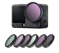 Filtro de lente de cámara para DJI Osmo Action 6, UV/ND8/ND16/ND32/CPL/BLACK MIST 1/4 filtros macro para DJI Osmo Action 6 Accesorios (ND16PL)