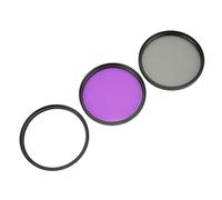 Filtro de Lente de Cámara, Revestimiento de 18 Capas Resistente a la Corrosión Alta Dureza Filtro de Lente de Aluminio Antirreflectante Impermeable Anti Deformación para Lente SLR(67 mm (1488))