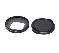 Filtro de Lente de Cámara UV, Filtro de Lente Ultravioleta Antiarañazos Impermeable Oleofóbico Antiincrustante de 52 Mm para Cámara de Acción HERo 9