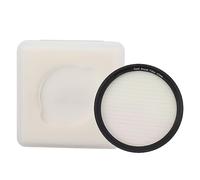 Filtro de Lente de Efectos Especiales Gold Streak, Filtro de Efecto de Destello de Luz de Vidrio óptico Anamórfico, Filtro de Lente con Efecto de Raya con Estuche de (62mm)