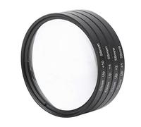 Filtro de Lente de Primer Plano Macro de Vidrio óptico, Juego de Lentes de 58 Mm +1/+2/+4/+10, para Tomar Fotos de Flores, Pequeños Coleccionables, Monedas y Sellos, Insectos