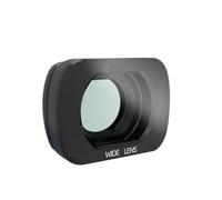 Filtro de lente gran angular con marco de aluminio ligero rango de disparo de 112° compatible con cámara DJI Osmo Pocket 3