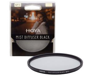 Filtro de lente Hoya Mist Diffuser Black No1 58 mm aluminio sin recubrimiento