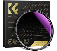Filtro de lente K&F Concept Soft GND8 (3 pasos) de 52 mm, de densidad neutra graduada suave con 28 capas de recubrimiento para lentes de c mara (