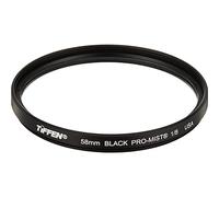 Filtro de lente para c mara Tiffen 58BPM18 de 58 mm, color negro Pro-Mist 1/8