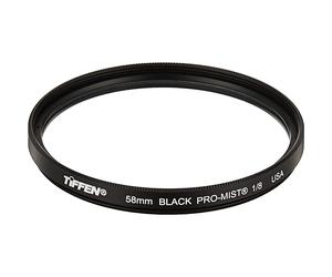Filtro de lente para c mara Tiffen 58BPM18 de 58 mm, color negro Pro-Mist 1/8