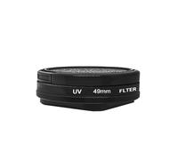 Filtro de lente para cámara Insta360 Ace Pro, anillo adaptador de filtro de marco de aluminio de 49 mm y filtros UV/CPL/ND8 de 49 mm de protección UV para lentes, accesorios de lente de cámara de