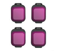 Filtro de lente para DJI Flip ND, kit de filtro de lente MCUV HD vidrio óptico, filtros de vidrio óptico con revestimiento de 28 capas (ND8+ND16+ND32+ND64)
