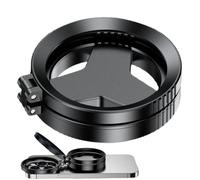 Filtro De Lente Para Teléfono: Adaptador Magnético De 52 Mm, Accesorio Giratorio Para Cámara, Montura De Lente Escalable | Equipo De Fotografía Multiusos Para Teléfonos Inteligentes Para Retratos De A