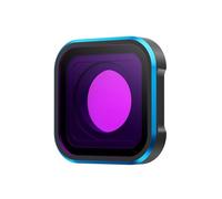 Filtro de lente subacuático de repuesto, filtro de cámara deportiva, instalación rápida, impermeable, para accesorios de cámara de buceo libre 13/12/11/10/9