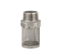 Filtro de malla de acero inoxidable 304, filtro de manguera para bomba de riego de jardín, filtro de malla de limpieza de agua, filtro de metal, 20 mm, 1 pieza