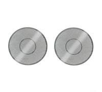 Filtro de malla de acero inoxidable de 62 mm para Hario para gotero de café v60, filtro de cono de metal reutilizable para un rico sabor, kit de preparación (2)