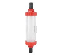 Filtro de malla de malla agrícola en línea Bomba de agua de alto flujo transparente Filtro de nylon duradero para riego de jardín y accesorios de rociador de pesticidas Tamaño (G1 25 mm/1.0in)