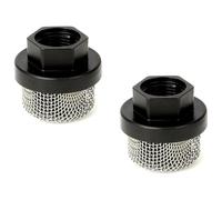 Filtro de malla de malla de 2,2 cm UNF 60 de malla de acero inoxidable para Ultra 395/495/595 para Gmax 3400 FinishPro, paquete de 2