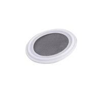 Filtro de malla de PTFE sanitario de triple abrazadera, 77,5 mm de diámetro exterior y 2,5 pulgadas de TC, de acero inoxidable 304 con junta de PTFE, malla 10-500(100 Mesh)