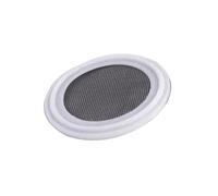Filtro de malla de PTFE sanitario de triple abrazadera TC de 91 mm y 3 pulgadas con junta de acero inoxidable for aplicaciones alimentarias, sanitarias y aeroespaciales.(120 Mesh Sus316l)