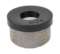 Filtro de malla de rosca hembra de 3/10.2 cm-14 para aireación de bomba Livewell y optimización del flujo de agua (1 unidad)