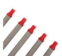 Filtro de malla sin aire para herramientas de pulverización Graco-Wagner para sistemas HVLP, paquete de 5, acero inoxidable 304, 10,5 mm de diámetro, compatible con pulverizadores de pintura