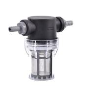 Filtro de manguera de jardín en pulgadas, conector de tubería de agua for riego, colador de bomba de tanque de peces de acuario, junta de Pagoda, 1/2(White-10mm,20 Mesh)