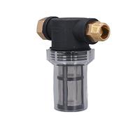 Filtro de manguera de jardín para lavadora a presión de agua, filtro en línea de sedimentos enteros prefiltro de agua de sedimentos enteros, filtro de riego de jardín