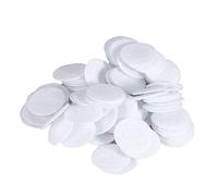 Filtro de microdermoabrasión, 100 filtros de algodón de microdermoabrasión de repuesto, almohadilla de filtrado redonda, accesorios para máquina de belleza (20 mm)