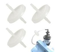 Filtro de microdisco concentrador de oxígeno compatible con EverFlo 5L, accesorios de repuesto para máquina generadora de O2, 3 piezas (blanco)