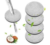 Filtro de microdisco para botella de agua Brita, filtro de carbón activado de cáscaras de coco, reduce el cloro, micropartículas, bacterias, discos de filtro de agua de micro disco para botella de
