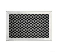 Filtro de microondas de carbón activado de 6.15 x 3.95 pulgadas compatible con WB02X11536 WB06X10823 JX81J, accesorio de electrodomésticos de cocina que mejora la filtración de aire, fácil de instalar