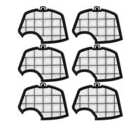 Filtro de motor, protección del motor, 6 filtros de motor de repuesto para Vorwerk Folletto VK140 VK150, protección de repuesto, protección de repuesto para aspiradora