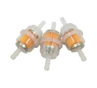 Filtro De Oil 2-10Pcs Universal Motocicleta Filtro Gasolina Combustible Tazón Motor Carb Línea Coladores(Type s)