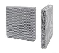 Filtro de panel de agua premium para humidificadores Aprilaire 10 110 220 500, pieza de repuesto de malla de aluminio, 25,4 x 24,8 cm, color gris