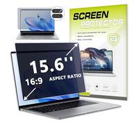 Filtro de pantalla de privacidad para laptop de 15.6 pulgadas compatible con HP/Dell/Acer/Samsung/Lenovo/Toshiba, etc y otras pantallas de 15.6 pulgadas 16:9 pantalla ancha pantalla de privacidad para