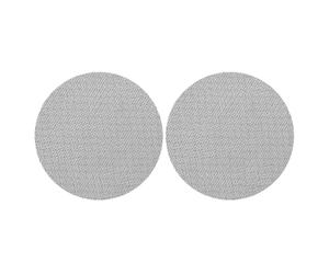 Filtro de Pantalla Doble Capa para Puck, 1,7mm de Grosor, Acero Inoxidable 150um, Reutilizable, Juego de 2 - Mejor Extracción de Café, Fácil de Limpiar, Ideal para Cafeteras de (53 mm/2,1 pulgadas)