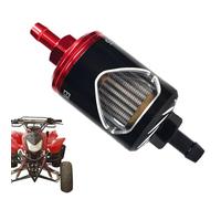 Filtro de para motocicleta - Filtro de perspectiva ďe vidrio con núcleo đe acero inoxidable | F́iltro d́e perspectiva d̄e vidrio duradero para moto | Fácil dé usar ṕara mantenimiento y cuidado