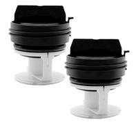 Filtro de pelusa 00614351 614351 para bomba de desagüe lavadora repuesto compatible con Siemens iQ300 iQ500 iQ700, Bosch Varioperfect Serie 4 (2 unidades)