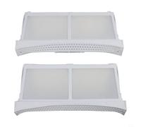 Filtro de pelusa para secadoras BOSCH hecho de plástico para uso regular en secadores de condensador y bomba de calor, se adapta a 7 8 Clixx 7 8 Exxcel 7 8 IQ100 8 (paquete de 2)