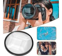Filtro de pentaprisma Efectos especiales Fotografía creativa Refracciones de vidrio óptico K9 Ilusiones ópticas Uso flexible Masaje de raspado