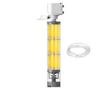 Filtro de pescado, tamiz acuario silencioso, silencioso multietapa aireador para agua salada de agua dulce Siamés Camping Tortuga Axolotl Camarones Plantas Algas Estanque