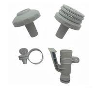 Filtro de piscina para Intex 25022E, soporte de manguera de boquilla, fácil instalación, control de desechos