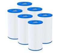 Filtro De Piscina Tipo A O C, Cartucho De Filtro, Compatible Con Bestway, III 58012E, Compatible Con Intex, 29000E/59900E Y 1000/1500/530, Compatible Con GPH, Compatible Con Krystal Clear, Bomba(6pcs)
