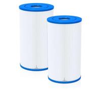 Filtro De Piscina Tipo A O C, Cartucho De Filtro, Compatible Con Bestway, III 58012E, Compatible Con Intex, 29000E/59900E Y 1000/1500/530, Compatible Con GPH, Compatible Con Krystal Clear, Bomba(2pcs)