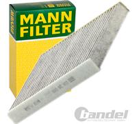 MANN-FILTER CUK 26 009 Filtro de aire de cabina - Filtro de Polen con Carbón activado - para Automóviles + Vehículos de transporte