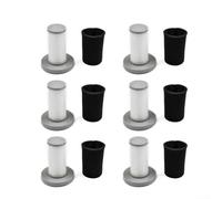 Filtro de polvo de repuesto para aspiradora Deerma DX700 DX700S, pieza de filtro compatible para capturar el polvo y reducir la contaminación secundaria para la serie DX700 (paquete de 6)
