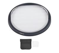 Filtro de Prisma de Vidrio Lineal de 58 mm, Filtro de Prisma de desenfoque de Primer Plano Imagen repetitiva Resistente al Agua Resistente a los arañazos para fotografía de (77mm)